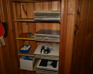 RECORDS, MOSTLY CLASSIC ROCK AND POP