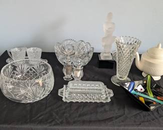 Cut glass, Lenox and more