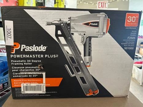Paslode PowerMaster Plus 30 deg Framing Nailer