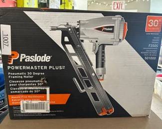 Paslode PowerMaster Plus 30 deg Framing Nailer