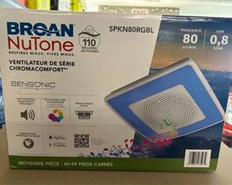 Broan-NuTone Sensonic 80 CFM Ceiling Bathroom Exhaust Fan