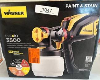 Wagner Flexio 3500 Corded Electric Handheld HVLP Paint Sprayer