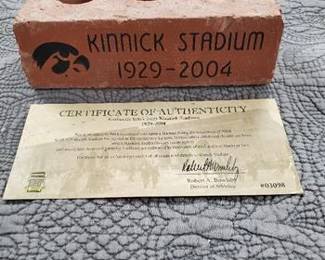 Authentic Brick from Kinnick Stadium