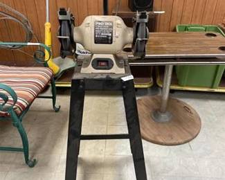 Pro Tech 6 Bench Grinder w/Stand