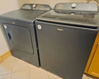 Whirlpool washer and dryer
