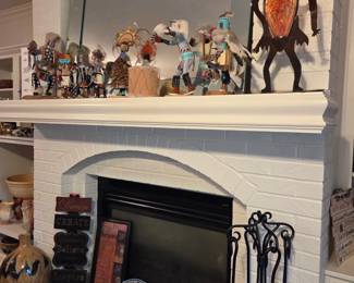 Household decor, fireplace tools