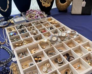 Jewelry Organizer Trays Necklaces Earrings Brooches