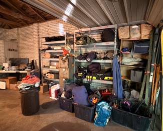 Quite a few people bought some nice outdoor camping/clothing gear, but we still have more that people can go through in this lot…