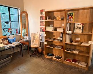 OMG! The ravaging that went on in the library this past weekend was crazy… So glad people were buying books and photographic magazines and art catalogs. I’ve kind of put this room back together, but you guys can mess it up again if you want :)