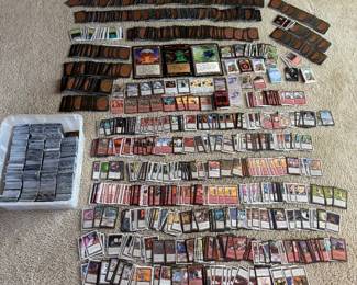 TONS of magic the gathering cards