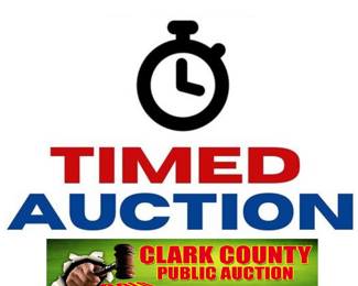 CLARK COUNTY PUBLIC AUCTION  TIMED AUCTION