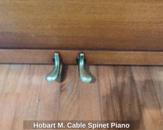 Hobart M. Cable Spinet Piano fourth image