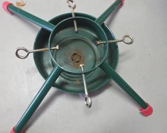 Vintage Metal Christmas Tree Stand second image