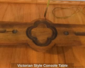 Victorian Style Console Table fourth image