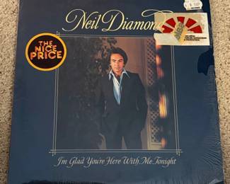 Neil Diamond Im Glad Youre Here With Me Tonight Vinyl Record