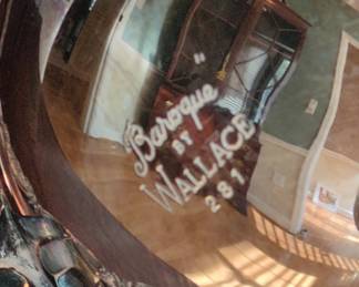 Wallace Baroque SilverPlated Coffee Pot and Teapot on Tray fourth image