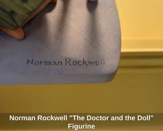 Norman Rockwell The Doctor and the Doll Figurine second image