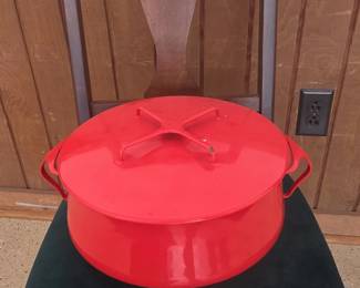Dansk Kobenstyle Quart Red Casserole Dish second image