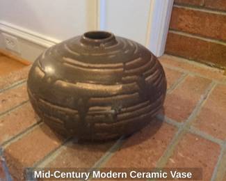 MidCentury Modern Ceramic Vase