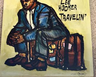 John Lee Hooker Travelin LP