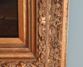 M. Aaron Original Oil Floral Still Life Painting second image