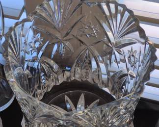 Cut Crystal Vase or Bowl second image