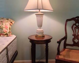 Victorian Style Pedestal Plant Stand or Occasional Table third image