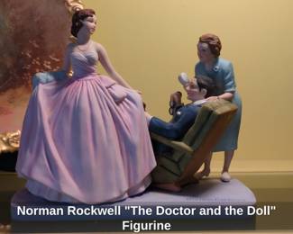 Norman Rockwell The Doctor and the Doll Figurine