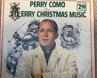 Perry Como Sings Merry Christmas Music Vinyl Record