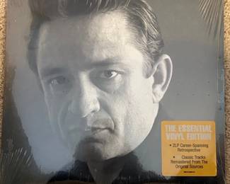 Johnny Cash  The Essential Johnny Cash LP Vinyl Edition, 