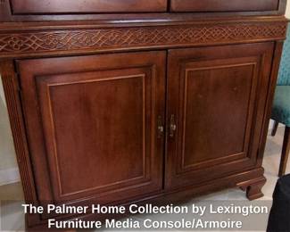 The Palmer Home Collection by Lexington Furniture Media Console or Armoire second image