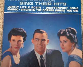 The Browns Featuring Jim Edward Brown Sing Their Hits Vinyl Record