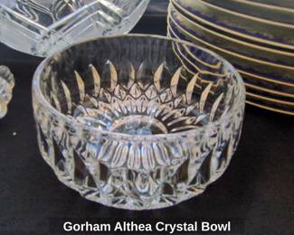 Gorham Althea Crystal Bowl
