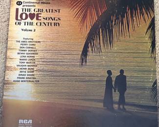 Continental House Presents The Greatest Love Songs Of The Century, Volume
