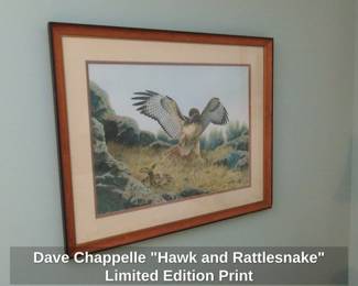 Dave Chappelle Hawk and Rattlesnake Limited Edition Print