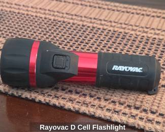 Rayovac D Cell Flashlight