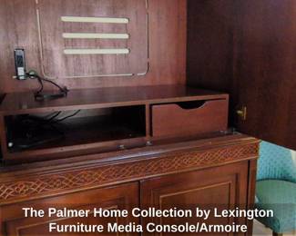 The Palmer Home Collection by Lexington Furniture Media Console or Armoire third image