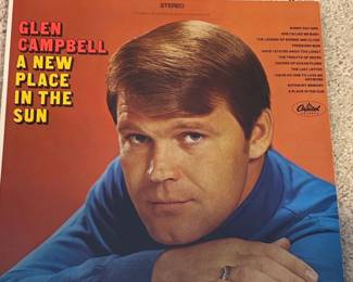 Glen Campbell  A New Place in the Sun Vinyl Record