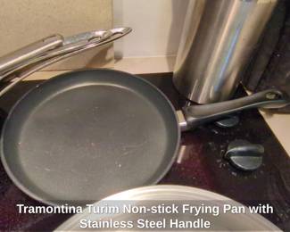 Tramontina Turim Nonstick Frying Pan with Stainless Steel Handle