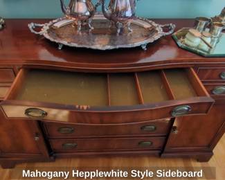 Mahogany Hepplewhite Style Sideboard third image