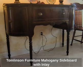 Tomlinson Furniture Mahogany Sideboard with Inlay second image
