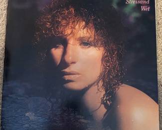 Barbra Streisand Wet Vinyl Record
