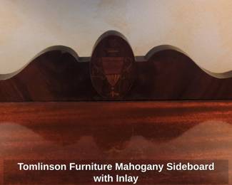 Tomlinson Furniture Mahogany Sideboard with Inlay fifth image