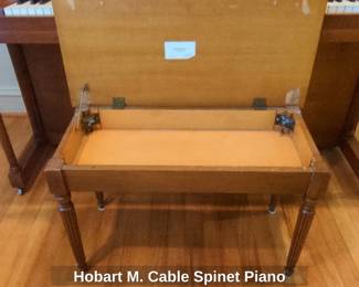 Hobart M. Cable Spinet Piano fifth image