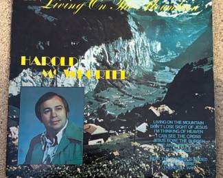 Harold McWhorter  Living On The Mountain Vinyl Record