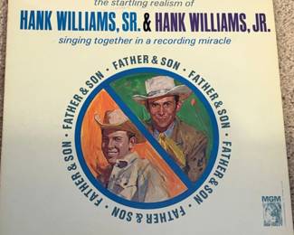 Hank Williams, Sr.  Hank Williams, Jr.  Father  Son