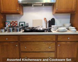 Assorted Kitchenware and Cookware Set
