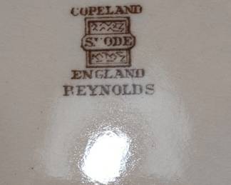 Copeland Spode Reynolds Fruit  Floral Pattern Dinner and Salad Plates Set of  second image