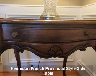 Henredon French Provincial Style Side Table third image