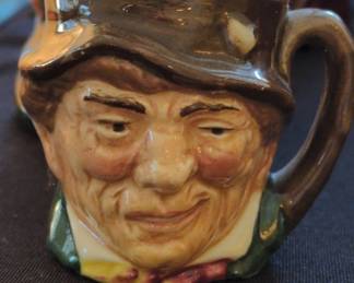 Royal Doulton Toby Jug The Old Balloon Seller  Miniature